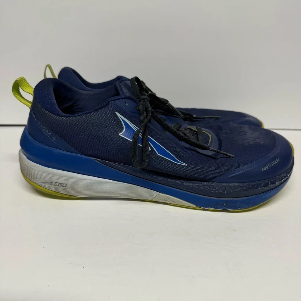 Altra Shoes Men's Paradigm 5 Road Running Blue Shoe Size 9